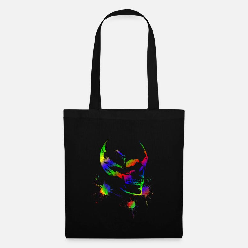 Totenkopf - Stoffbeutel - Schwarz