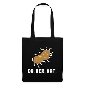 Bactérie Dr rer nat Promotion Biologe Biologie - Sac en tissu - noir - Devant