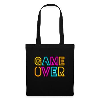 Game over - Tote Bag - black - Front