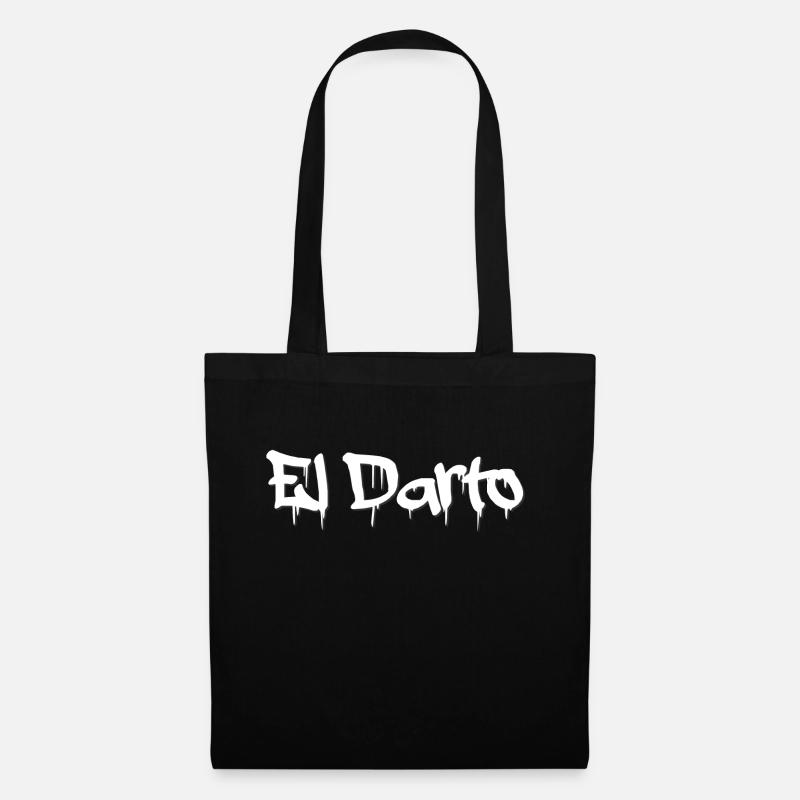 El darto - Sac en tissu - noir