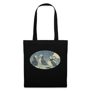 Puffin - Tote Bag - black - Front