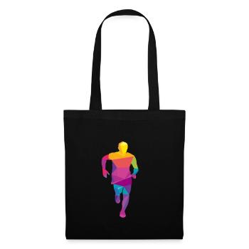 Running Jogging Running Running Gift - Tote Bag - black - Front