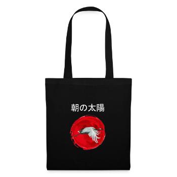sick of the rising sun - Tote Bag - black - Front