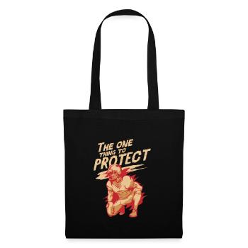 Football Position Center Aggressive Gift - Tote Bag - black - Front