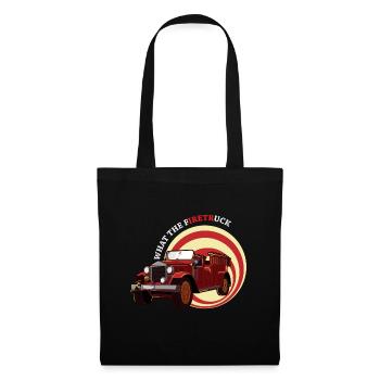 Pompiers ambulances métier rare cadeau - Sac en tissu - noir - Devant