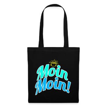 Moin Moin ! - Sac en tissu - noir - Devant