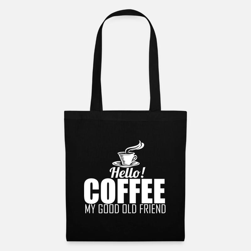 Coffee - coffee - Tote Bag - black