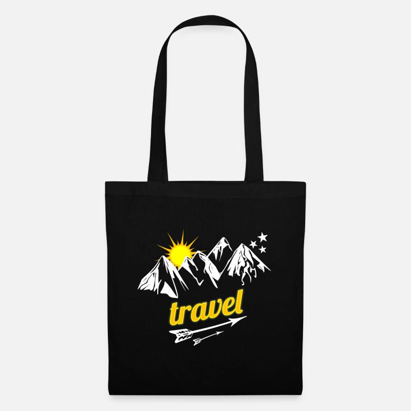 Travel - Stoffbeutel - Schwarz