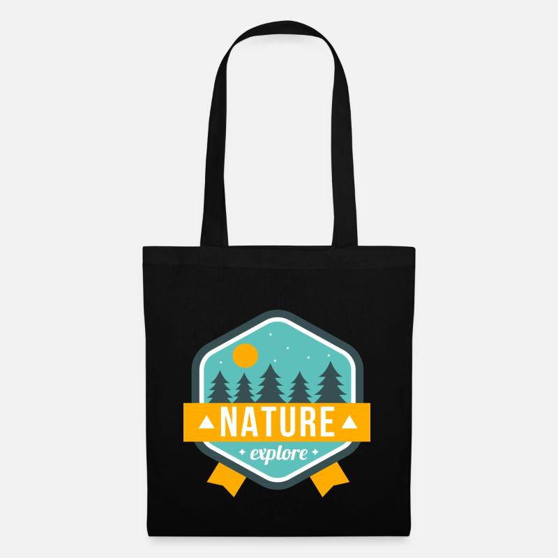nature - Tote Bag - black