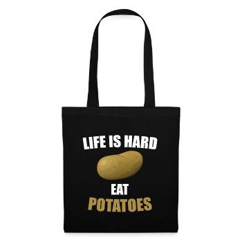 potato - Tote Bag - black - Front