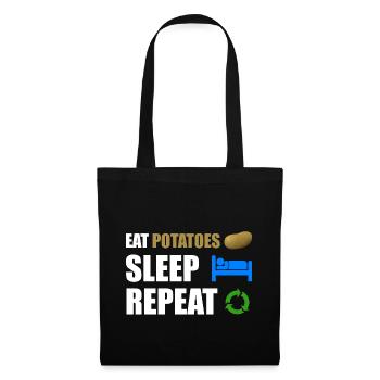 potato - Tote Bag - black - Front