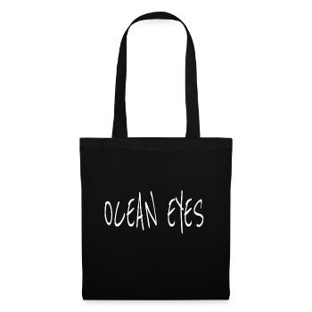 OCEAN EYES T-Shirt - Stoffbeutel - Schwarz - Vorne