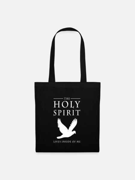 Jésus est Seigneur, Saint-Esprit, Christ, Bible, Dieu - Sac en tissu - noir