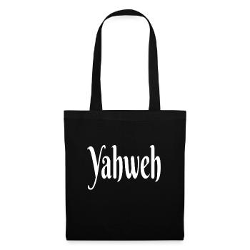 Jesus is Lord, Saves, Christ, Yahweh, Bible, God - Tote Bag - black - Front