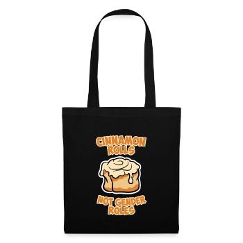 Zimtrolle Cinnamon Rolls Gender Roles Ladies Mens - Tote Bag - black - Front