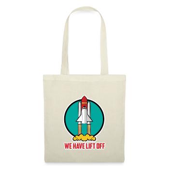 Space Space Shuttle Have lift off ladies mens - Tote Bag - nature - Front