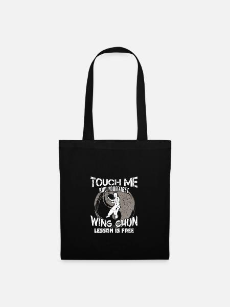 Wing Chun - Stoffbeutel - Schwarz