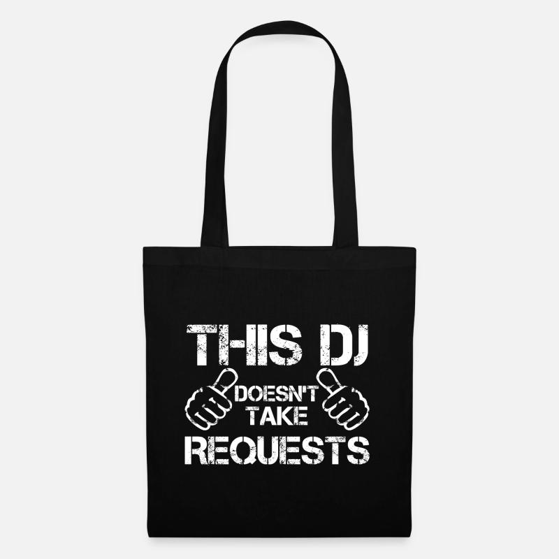 DJ - Stoffbeutel - Schwarz