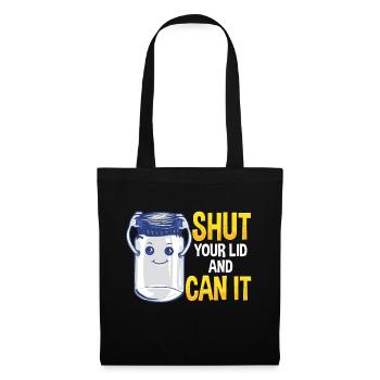 CANNING Shut your lid and can it - Tote Bag - black - Front