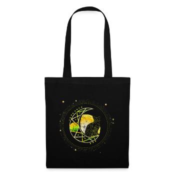 Cat moon - Tote Bag - black - Front