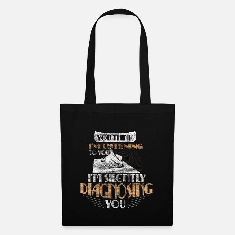 Psychology Gift Idea - Tote Bag - black
