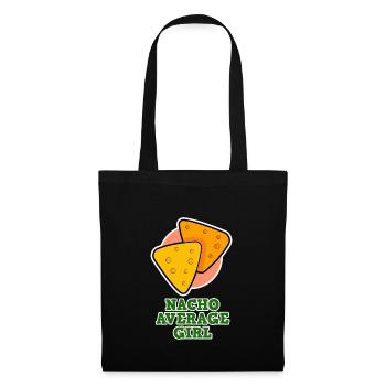Nacho for parties - Nacho Average Girl - Tote Bag - black - Front