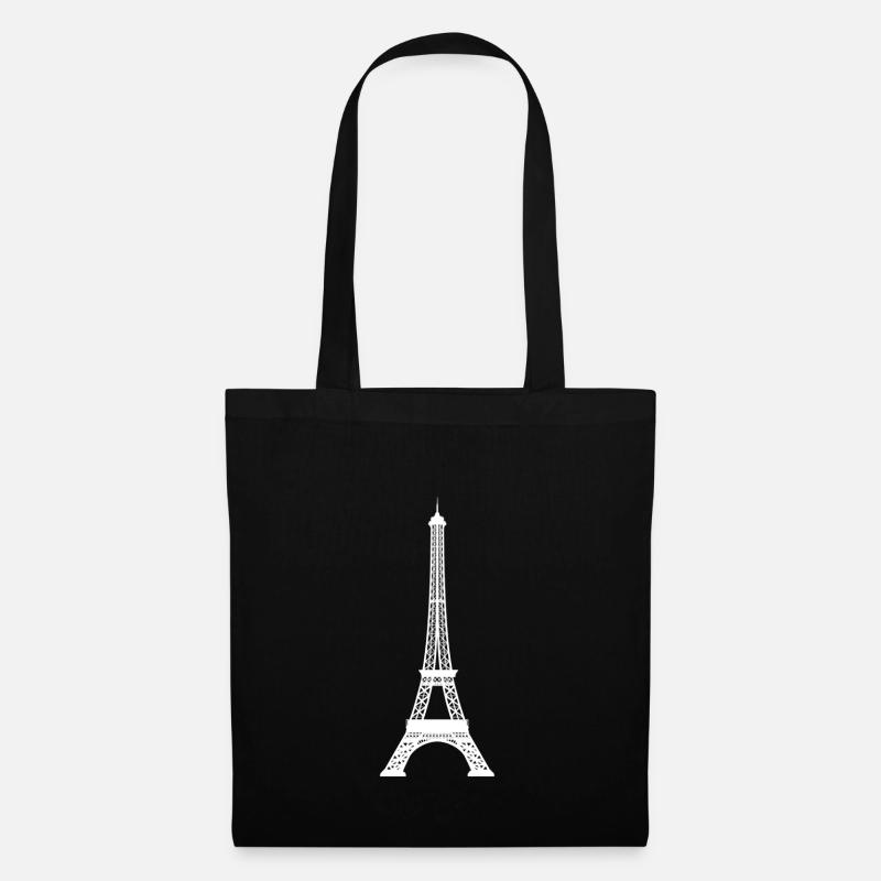 Eiffel tower - Tote Bag - black