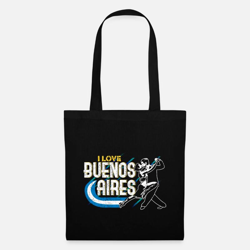 Argentinen Buenos Aires - Stoffbeutel - Schwarz