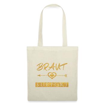Braut - Stoffbeutel - Natur - Vorne
