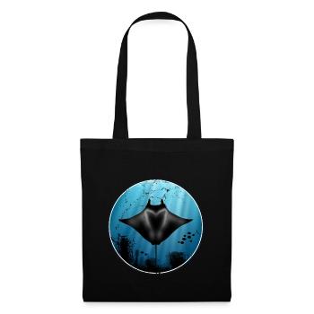 Mantarochen - Stoffbeutel - Schwarz - Vorne