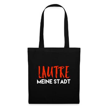 Kaiserslautern meine Stadt - Stoffbeutel - Schwarz - Vorne