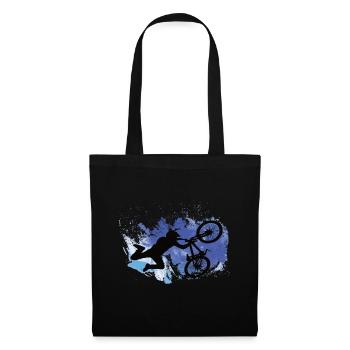 Descente vélo de montagne vélo piste Dirt Bike - Sac en tissu - noir - Devant