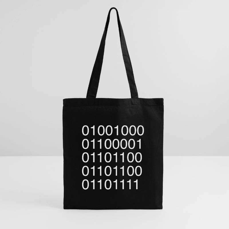 Computer scientist ASCII code binary Tote Bag
