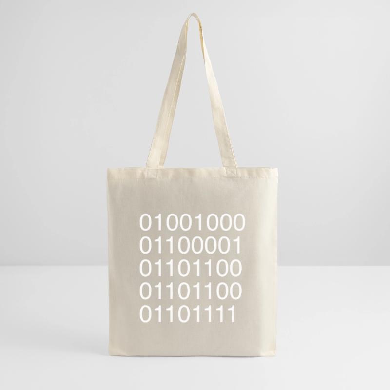 Computer scientist ASCII code binary Tote Bag