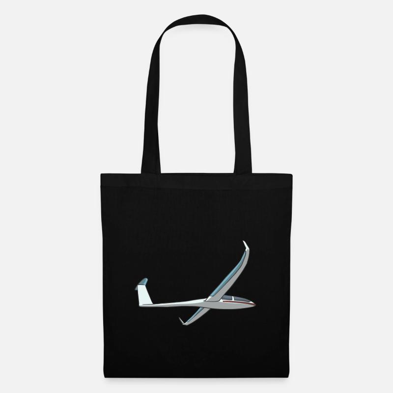 Glider flight glider glider - Tote Bag - black