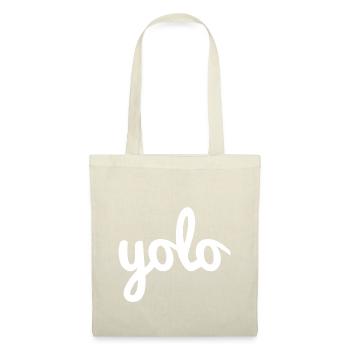 Yolo - Stoffbeutel - Natur - Vorne