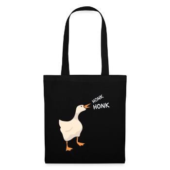 Honk Honk Goose - Stoffbeutel - Schwarz - Vorne