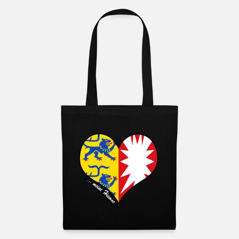meine Heimat - Schleswig-Holstein - Stoffbeutel - Schwarz