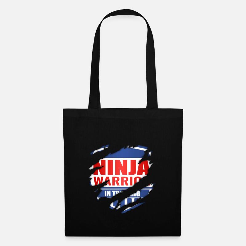 Ninja Warrior In Training - Tote Bag - black