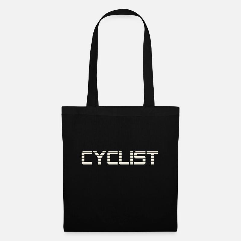 cyclist - Tote Bag - black