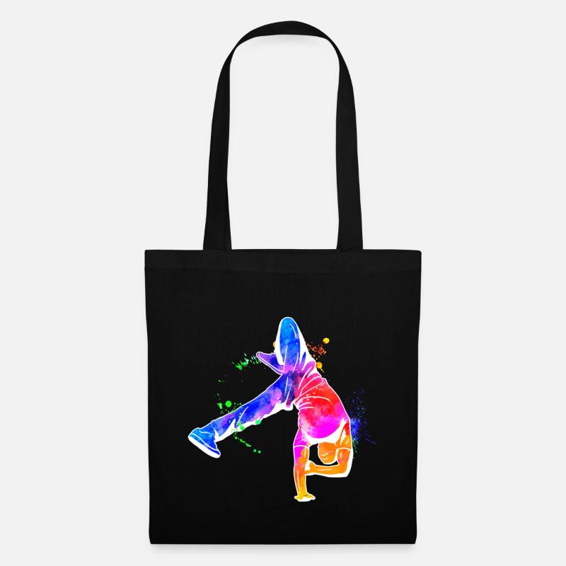 Breakdance Geschenk Geschenkidee - Stoffbeutel - Schwarz