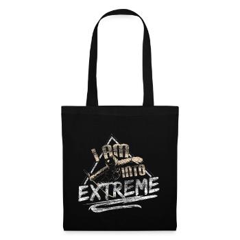 Snowboard neige hiver - Sac en tissu - noir - Devant