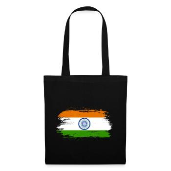India Flag Gift - Tote Bag - black - Front