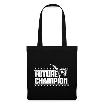 Kickboxing sport gift idea - Tote Bag - black - Front