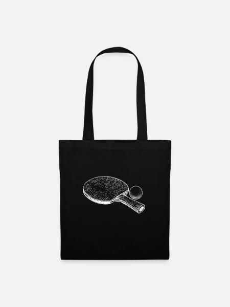 ping-pong - Sac en tissu - noir