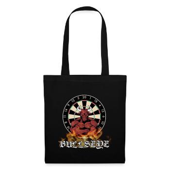 Darts bullseye - Tote Bag - black - Front