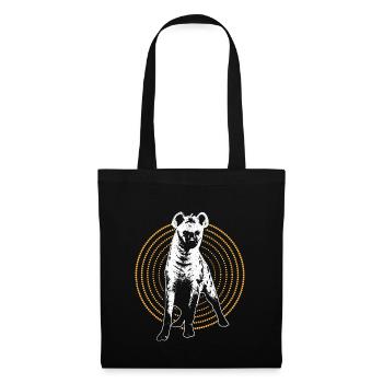 Hyena Serengeti scavenger gift idea - Tote Bag - black - Front