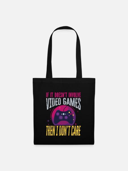 Gamer Gamer Designs - Tote Bag - black