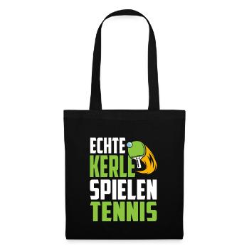 Tischtennis - Stoffbeutel - Schwarz - Vorne