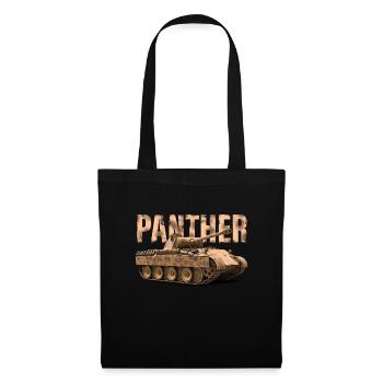 Panther Illustration - Tote Bag - black - Front